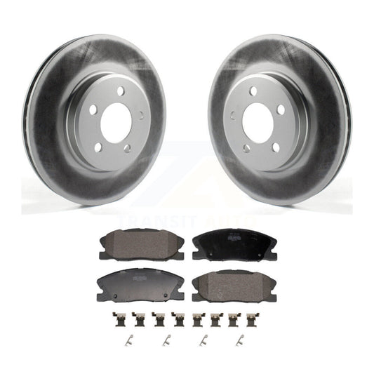 Coated Disc Rotors and Semi-Metallic Brake Pads Kit-KGF-102925 - Kit.bestparts.ca
