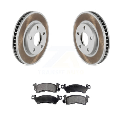 Coated Disc Rotors and Semi-Metallic Brake Pads Kit-KGF-102931 - Kit.bestparts.ca