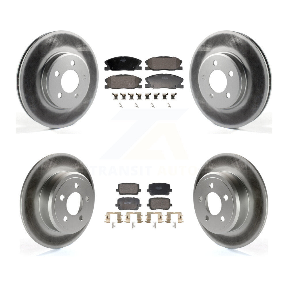 Disc Rotors and Semi-Metallic Brake Pads Kit-KGF-102940 - Kit.bestparts.ca Kit.bestparts.ca