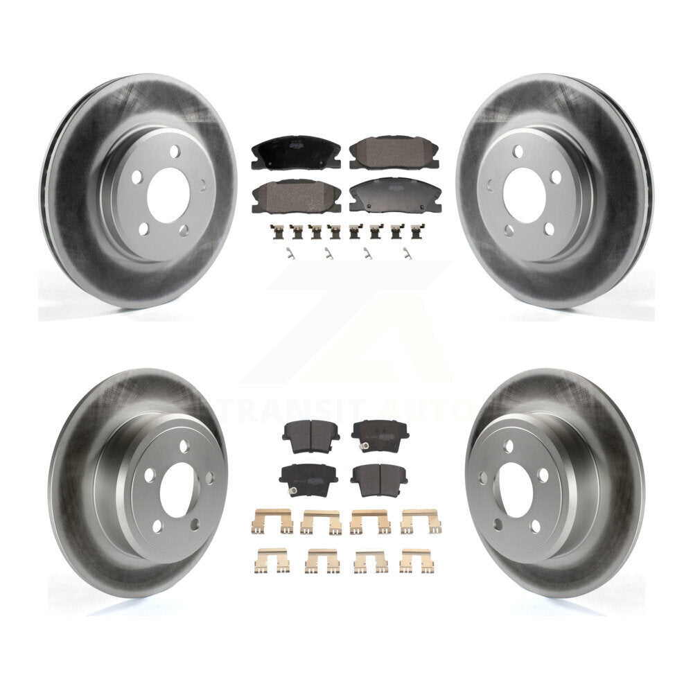 Disc Rotors and Semi-Metallic Brake Pads Kit-KGF-102941 - Kit.bestparts.ca Kit.bestparts.ca