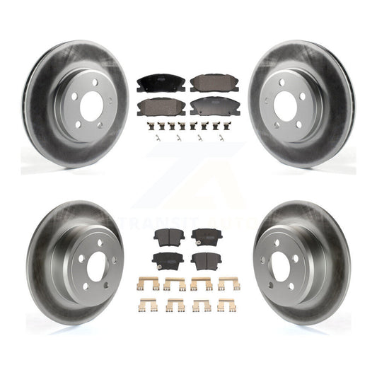 Disc Rotors and Semi-Metallic Brake Pads Kit-KGF-102941 - Kit.bestparts.ca