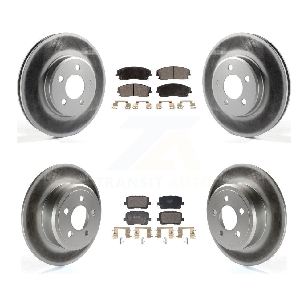 Disc Rotors and Semi-Metallic Brake Pads Kit-KGF-102942 - Kit.bestparts.ca Kit.bestparts.ca