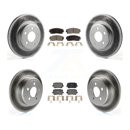 Disc Rotors and Semi-Metallic Brake Pads Kit-KGF-102942 - Kit.bestparts.ca