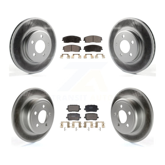 Disc Rotors and Semi-Metallic Brake Pads Kit-KGF-102942 - Kit.bestparts.ca