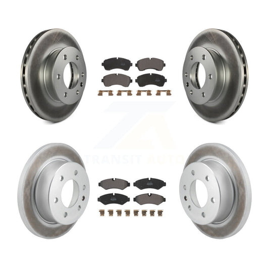 coated disc rotors and semi metallic brake pads-kgf-102945 - Kit.bestparts.ca