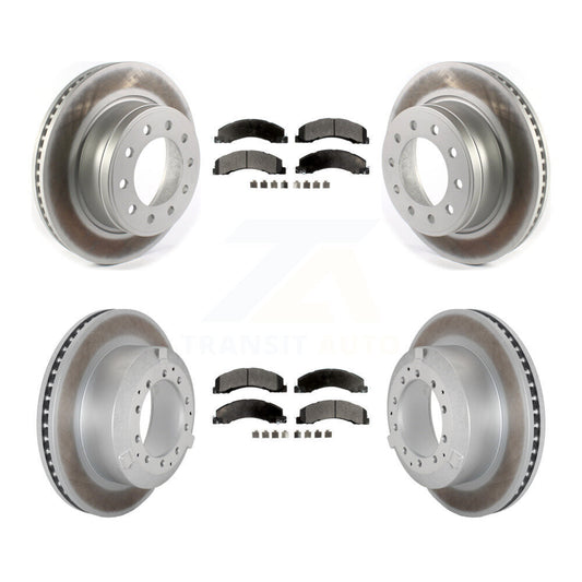 Disc Rotors and Semi-Metallic Brake Pads Kit-KGF-102953 - Kit.bestparts.ca