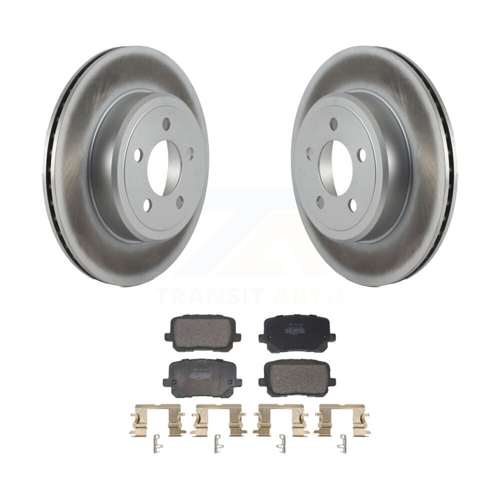 Coated Disc Rotors and Semi-Metallic Brake Pads Kit-KGF-102955 - Kit.bestparts.ca Kit.bestparts.ca