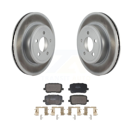 Coated Disc Rotors and Semi-Metallic Brake Pads Kit-KGF-102955 - Kit.bestparts.ca