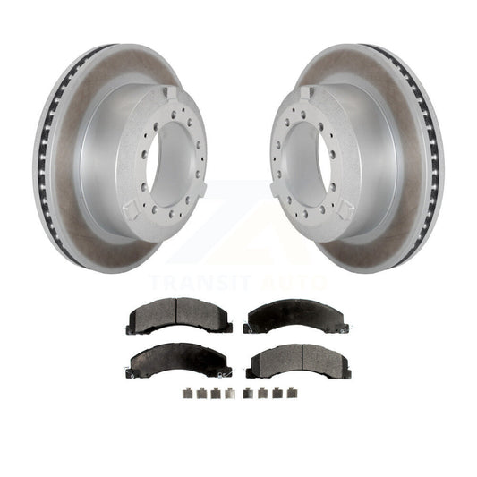 Coated Disc Rotors and Semi-Metallic Brake Pads Kit-KGF-102959 - Kit.bestparts.ca
