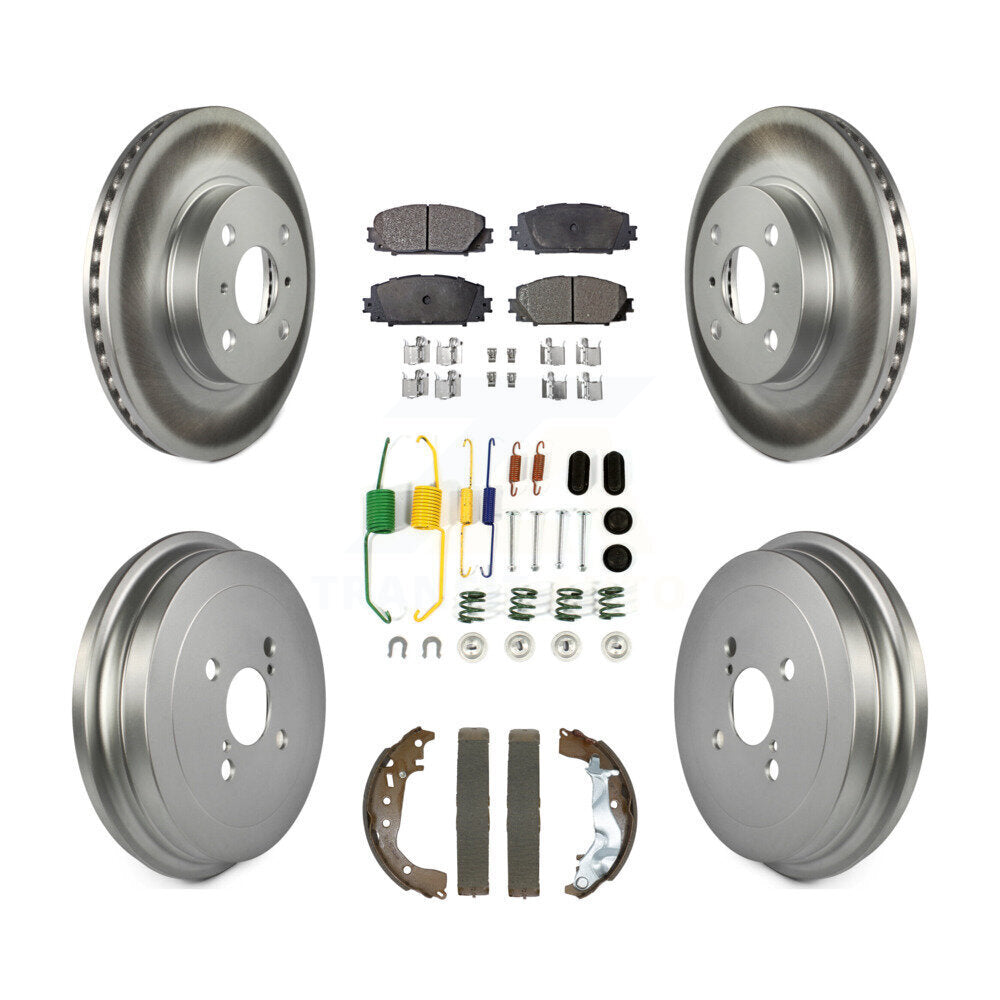 Coated Disc Rotors and Semi-Metallic Brake Pads Kit-KGF-102963 - Kit.bestparts.ca Kit.bestparts.ca
