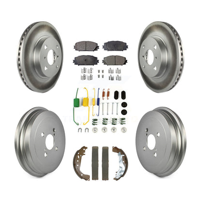Coated Disc Rotors and Semi-Metallic Brake Pads Kit-KGF-102963 - Kit.bestparts.ca