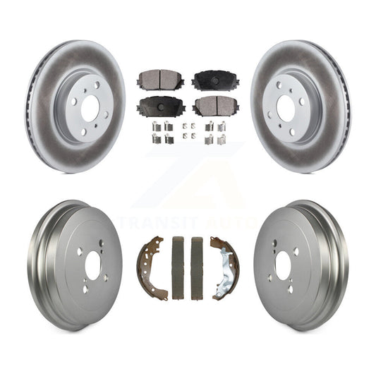 Coated Disc Rotors and Semi-Metallic Brake Pads Kit-KGF-102965 - Kit.bestparts.ca
