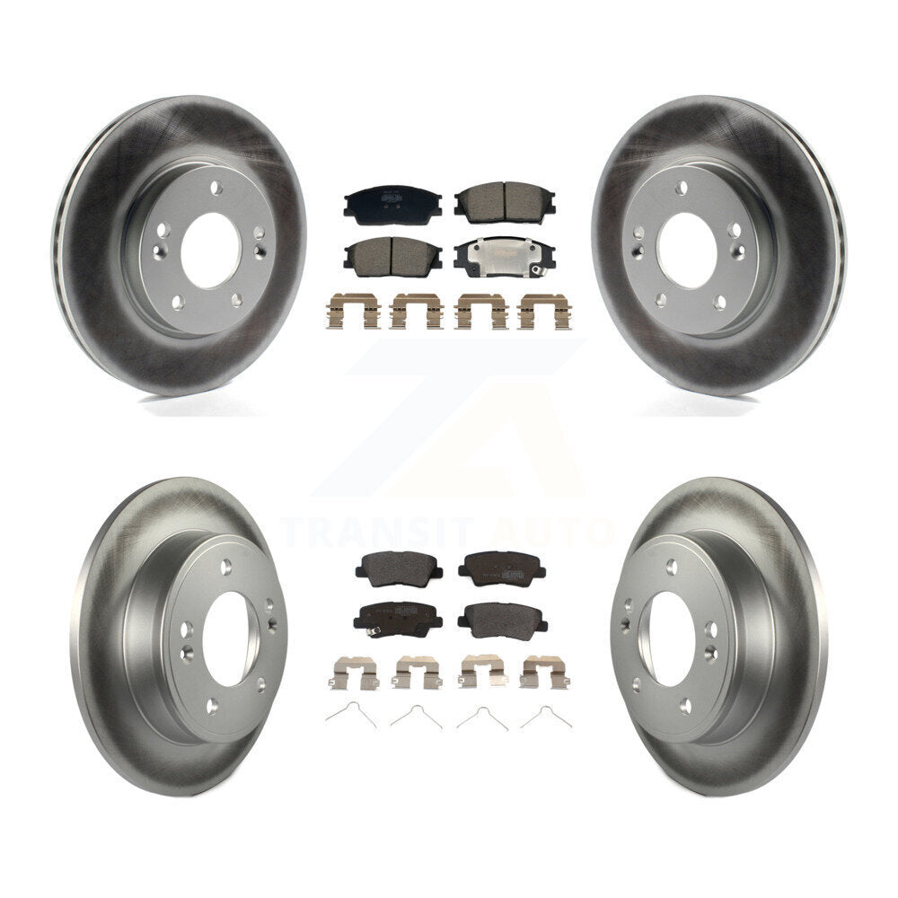 Disc Rotors and Semi-Metallic Brake Pads Kit-KGF-102971 - Kit.bestparts.ca
