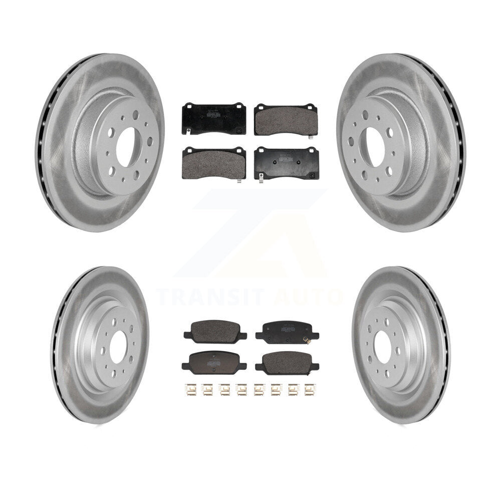 Disc Rotors and Semi-Metallic Brake Pads Kit-KGF-102974 - Kit.bestparts.ca Kit.bestparts.ca