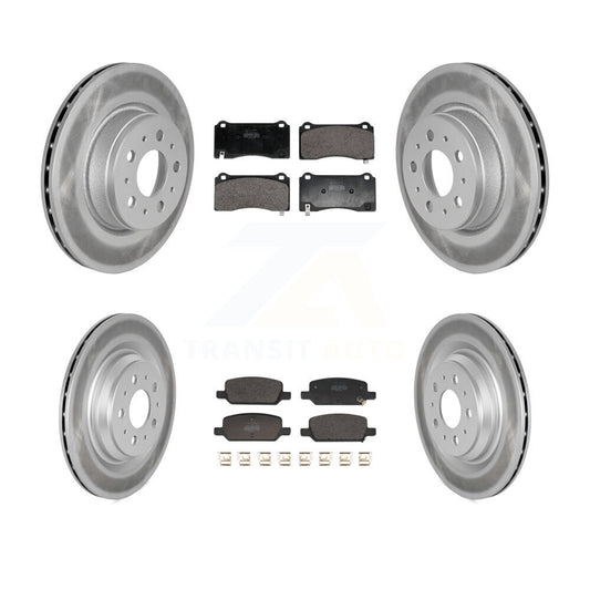 Disc Rotors and Semi-Metallic Brake Pads Kit-KGF-102974 - Kit.bestparts.ca