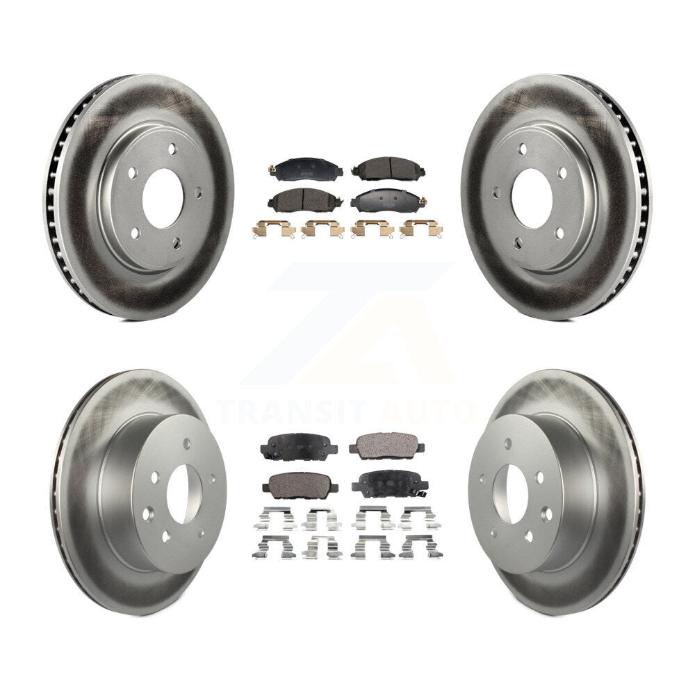Disc Rotors and Semi-Metallic Brake Pads Kit-KGF-102975 - Kit.bestparts.ca Kit.bestparts.ca