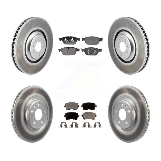 Coated Disc Rotors and Semi-Metallic Brake Pads Kit-KGF-102980 - Kit.bestparts.ca