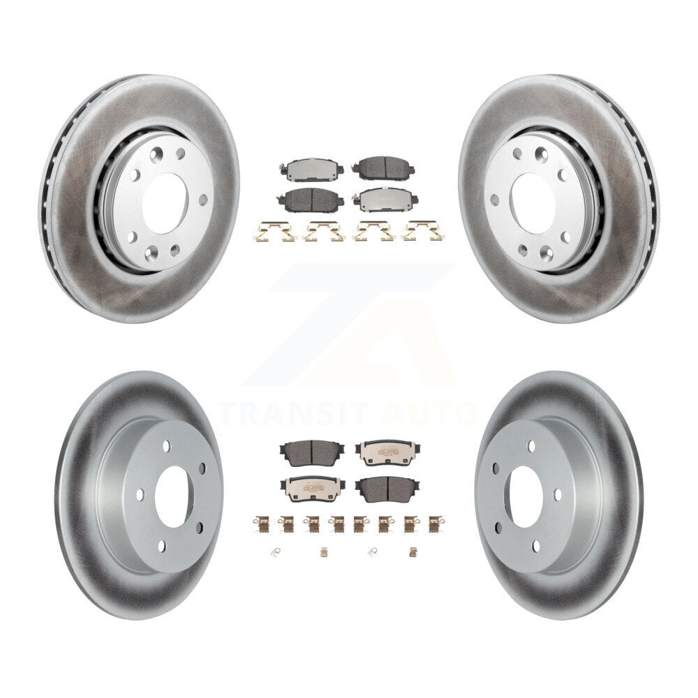 Disc Rotors and Semi-Metallic Brake Pads Kit-KGF-102983 - Kit.bestparts.ca Kit.bestparts.ca