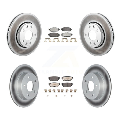 Disc Rotors and Semi-Metallic Brake Pads Kit-KGF-102983 - Kit.bestparts.ca