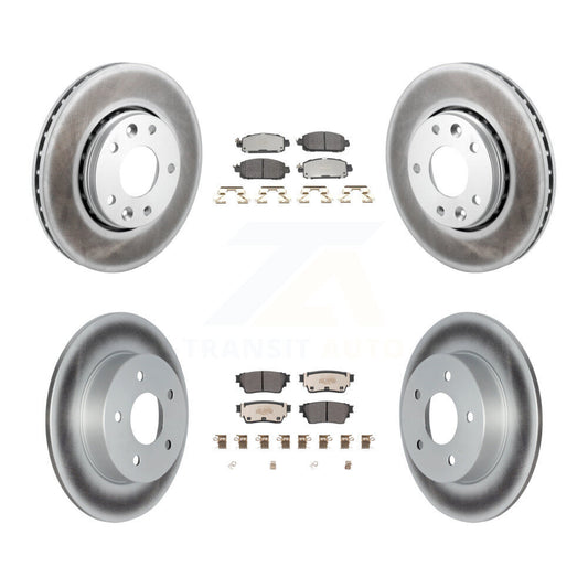 Disc Rotors and Semi-Metallic Brake Pads Kit-KGF-102983 - Kit.bestparts.ca