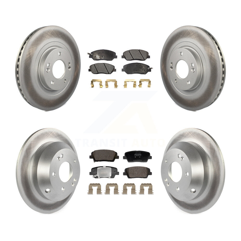 Disc Rotors and Semi-Metallic Brake Pads Kit-KGF-102985 - Kit.bestparts.ca Kit.bestparts.ca