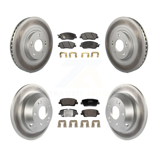 Disc Rotors and Semi-Metallic Brake Pads Kit-KGF-102985 - Kit.bestparts.ca