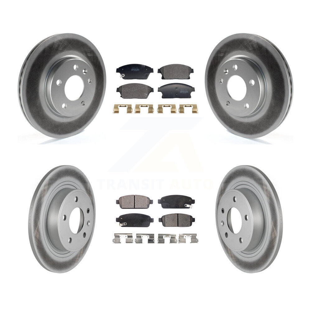 Disc Rotors and Semi-Metallic Brake Pads Kit-KGF-102986 - Kit.bestparts.ca Kit.bestparts.ca