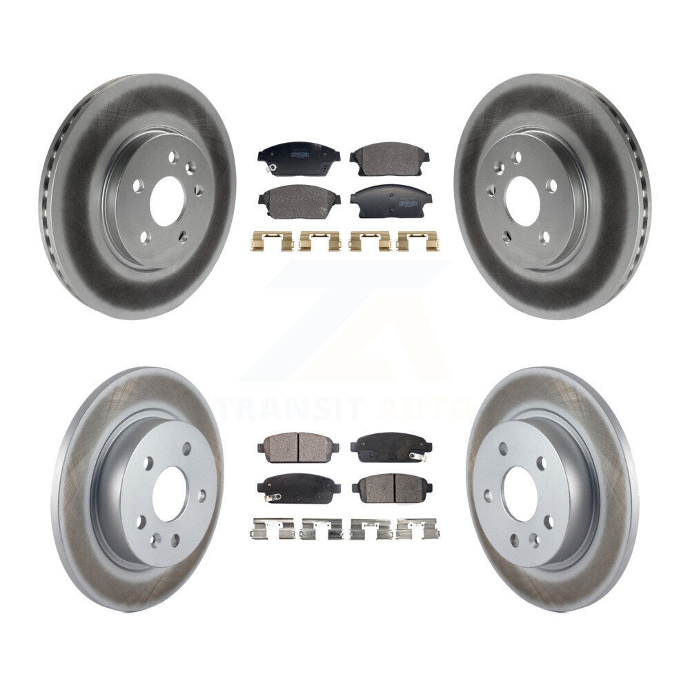 Disc Rotors and Semi-Metallic Brake Pads Kit-KGF-102987 - Kit.bestparts.ca Kit.bestparts.ca