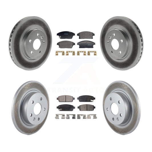 Disc Rotors and Semi-Metallic Brake Pads Kit-KGF-102987 - Kit.bestparts.ca