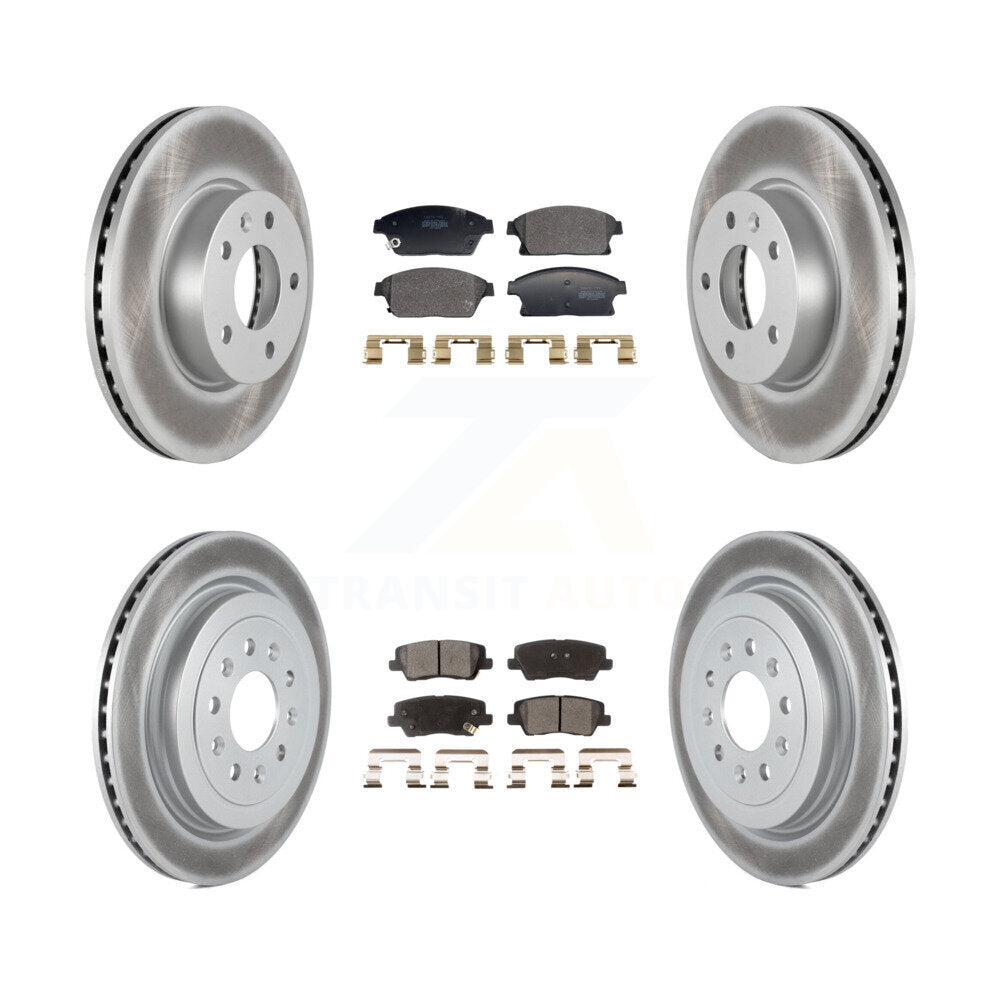 Disc Rotors and Semi-Metallic Brake Pads Kit-KGF-102988 - Kit.bestparts.ca