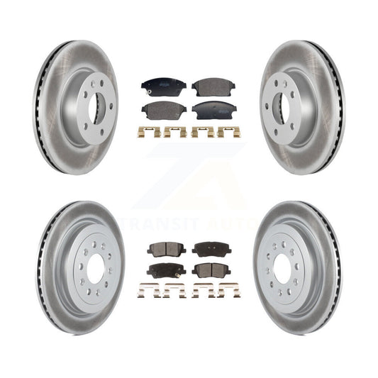 Disc Rotors and Semi-Metallic Brake Pads Kit-KGF-102988 - Kit.bestparts.ca