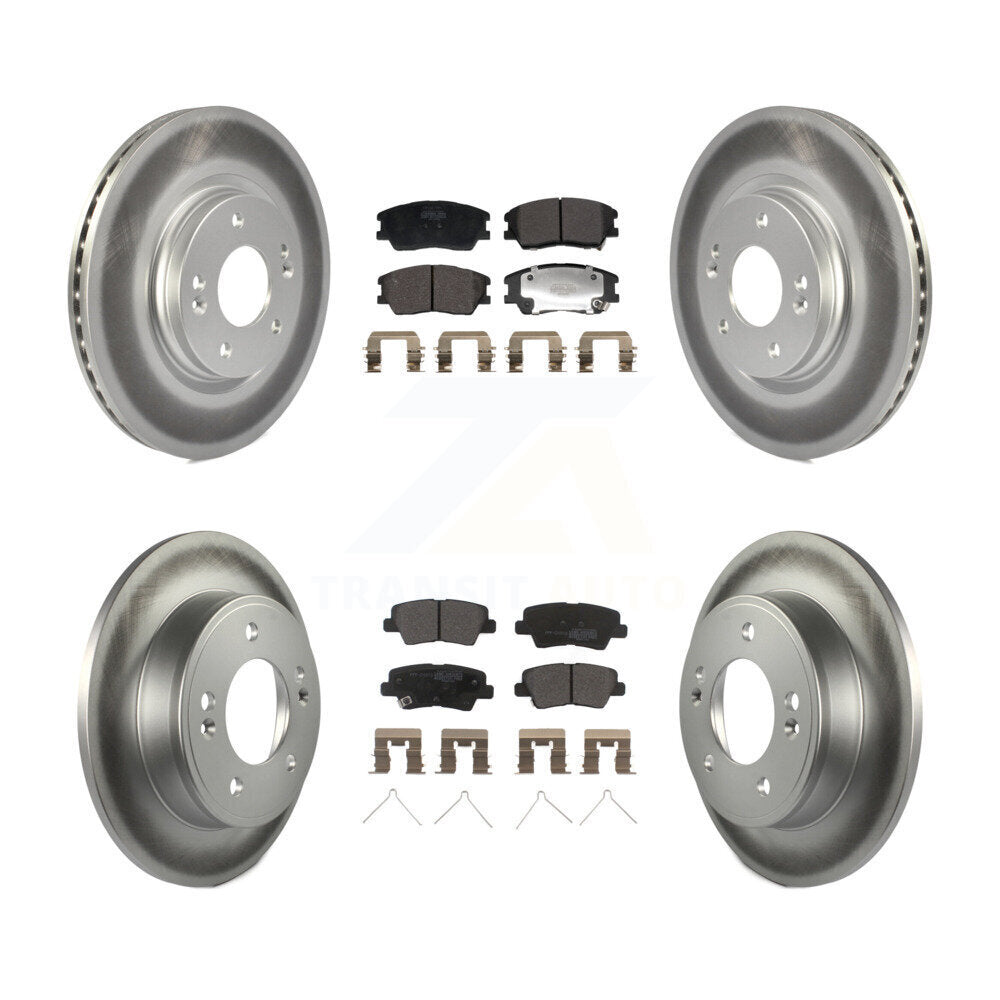 Disc Rotors and Semi-Metallic Brake Pads Kit-KGF-102991 - Kit.bestparts.ca