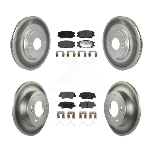 Disc Rotors and Semi-Metallic Brake Pads Kit-KGF-102991 - Kit.bestparts.ca