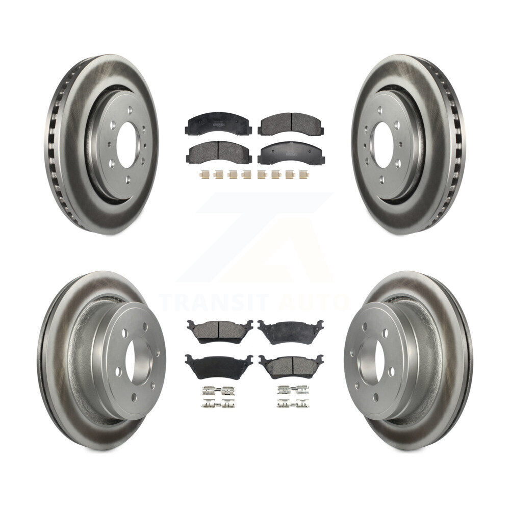 Disc Rotors and Semi-Metallic Brake Pads Kit-KGF-102995 - Kit.bestparts.ca Kit.bestparts.ca
