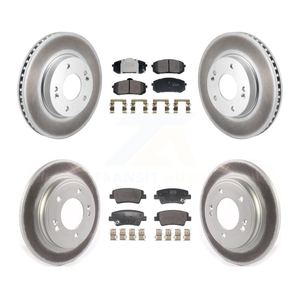 Disc Rotors and Semi-Metallic Brake Pads Kit-KGF-102996 - Kit.bestparts.ca Kit.bestparts.ca