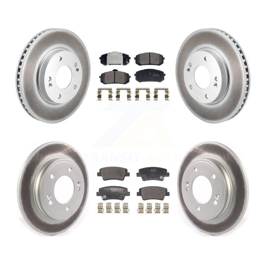Disc Rotors and Semi-Metallic Brake Pads Kit-KGF-102996 - Kit.bestparts.ca