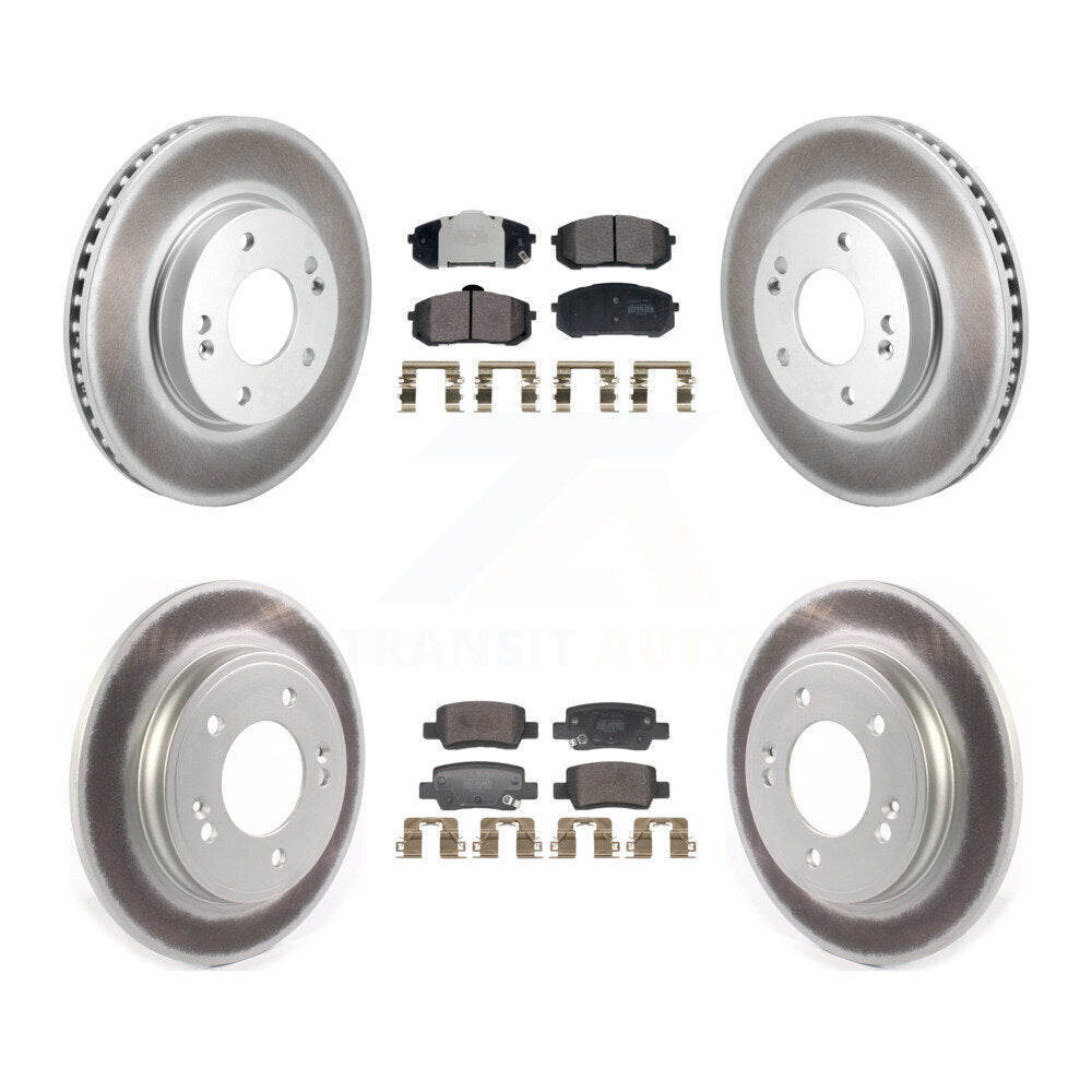 Disc Rotors and Semi-Metallic Brake Pads Kit-KGF-102997 - Kit.bestparts.ca