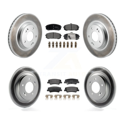 Coated Disc Rotors and Semi-Metallic Brake Pads Kit-KGF-102998 - Kit.bestparts.ca