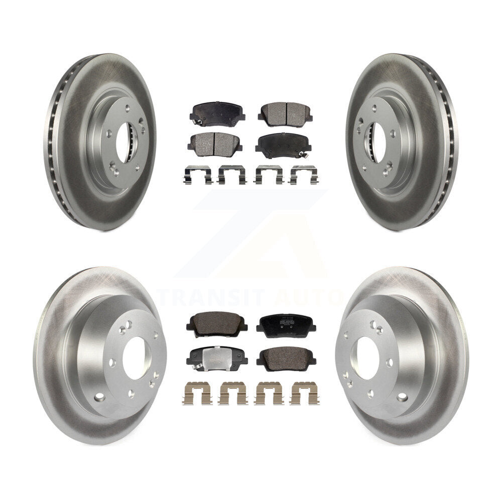 Disc Rotors and Semi-Metallic Brake Pads Kit-KGF-102999 - Kit.bestparts.ca