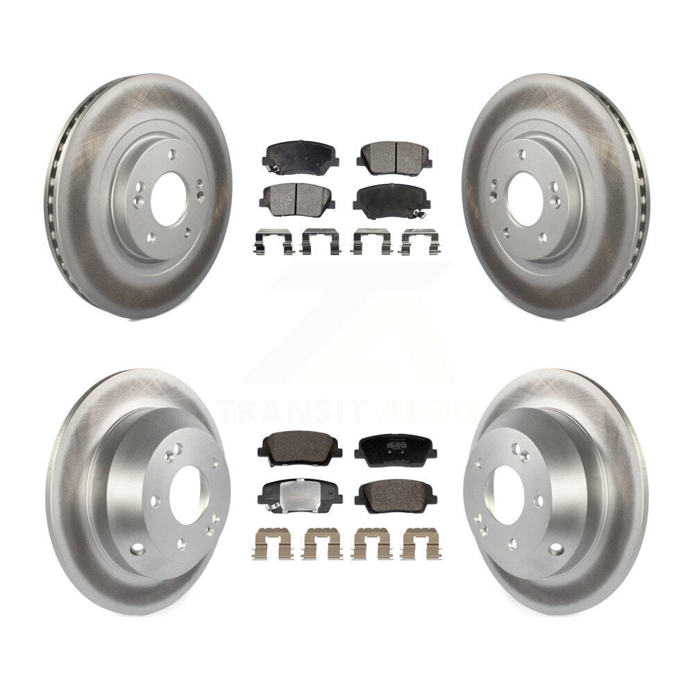 Disc Rotors and Semi-Metallic Brake Pads Kit-KGF-103000 - Kit.bestparts.ca Kit.bestparts.ca