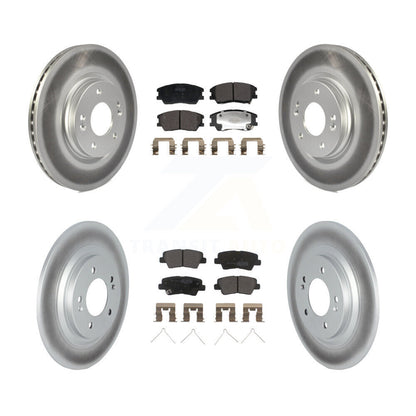 Coated Disc Rotors and Semi-Metallic Brake Pads Kit-KGF-103002 - Kit.bestparts.ca
