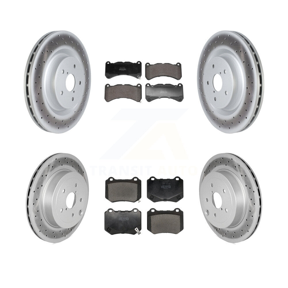 Disc Rotors and Semi-Metallic Brake Pads Kit-KGF-103008 - Kit.bestparts.ca Kit.bestparts.ca