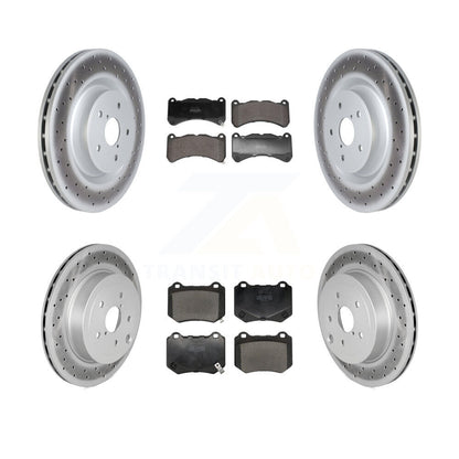 Disc Rotors and Semi-Metallic Brake Pads Kit-KGF-103008 - Kit.bestparts.ca