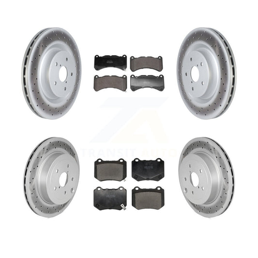 Disc Rotors and Semi-Metallic Brake Pads Kit-KGF-103008 - Kit.bestparts.ca