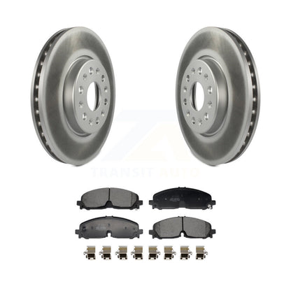 Coated Disc Rotors and Semi-Metallic Brake Pads Kit-KGF-103011 - Kit.bestparts.ca