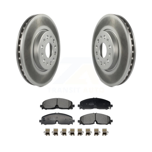 Coated Disc Rotors and Semi-Metallic Brake Pads Kit-KGF-103011 - Kit.bestparts.ca