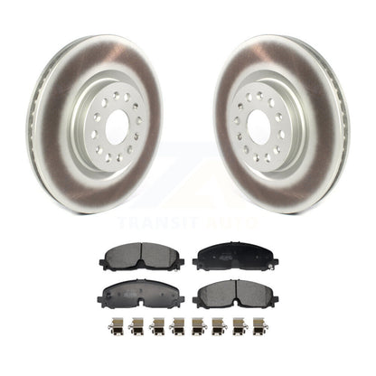 Coated Disc Rotors and Semi-Metallic Brake Pads Kit-KGF-103012 - Kit.bestparts.ca