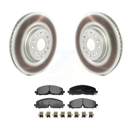 Coated Disc Rotors and Semi-Metallic Brake Pads Kit-KGF-103012 - Kit.bestparts.ca