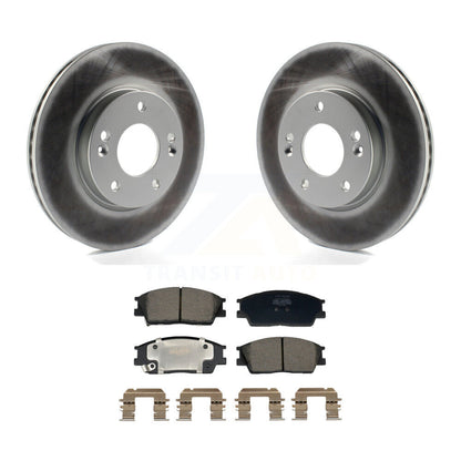 Coated Disc Rotors and Semi-Metallic Brake Pads Kit-KGF-103015 - Kit.bestparts.ca