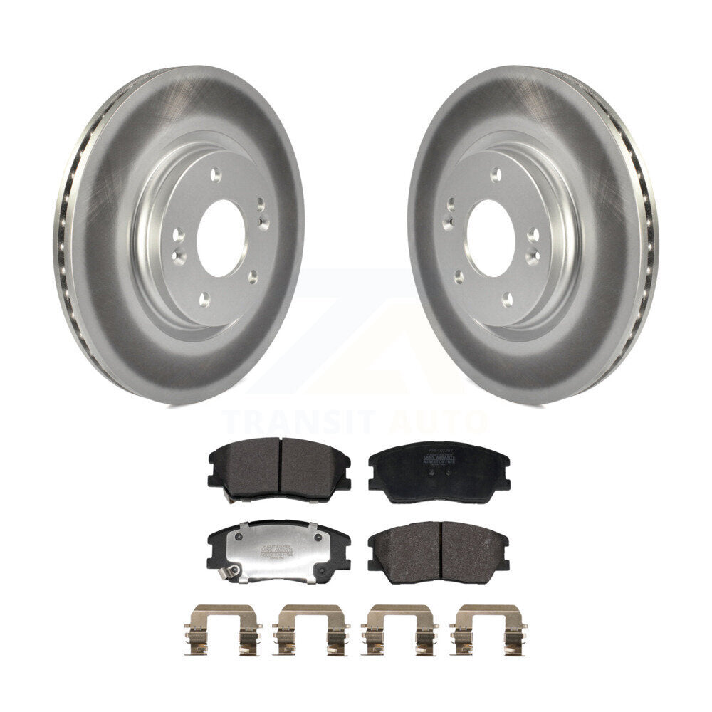 Coated Disc Rotors and Semi-Metallic Brake Pads Kit-KGF-103016 - Kit.bestparts.ca Kit.bestparts.ca